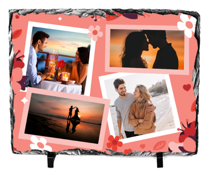 Fényképes Gránitkő (15x21)  -  Valentin - L03