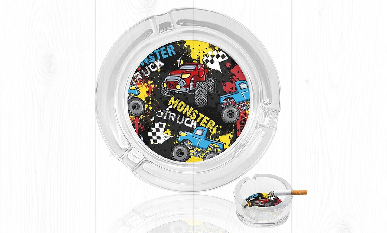 Fényképes Hamutartó