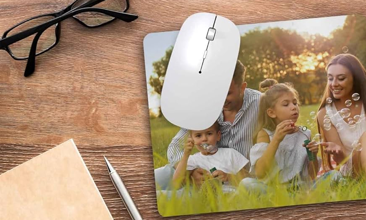 Fényképes egérpad négyzetes