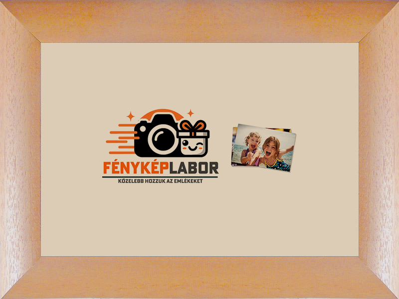 Képkeret 70x100 cm natúr