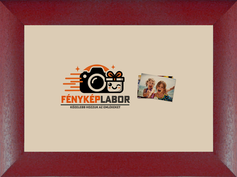 Képkeret 80x120 cm piros f7