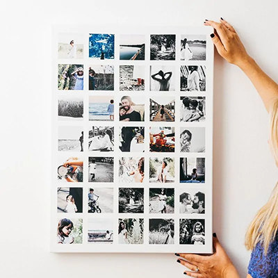 Kollázs készítés - 40x60 (Vászonra)