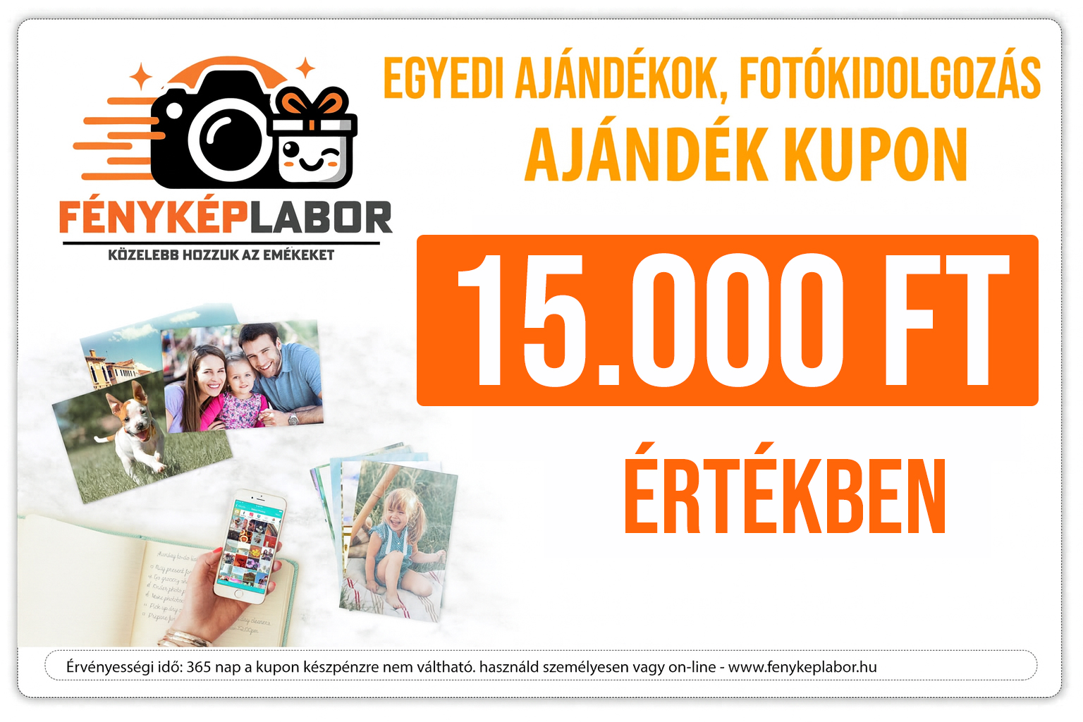 Kuponkód - 15000Ft értékben!