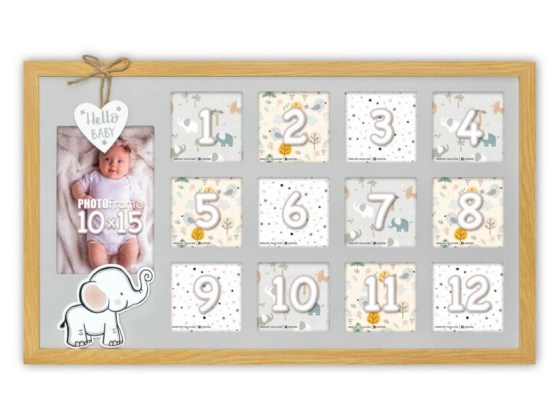 ZEP VG352 képkeret Enea 13 képes babás