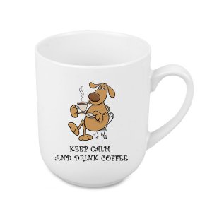 Fényképes Kávésbögre - Fehér - 3dl