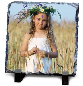 Fényképes Gránitkő - 14x14 cm