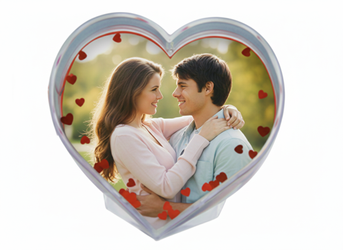 ZEP P9008 szív alakú hógömb