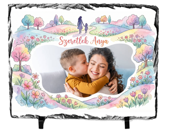Fényképes Gránitkő (15x21)  -  Anyáknapja - A08
